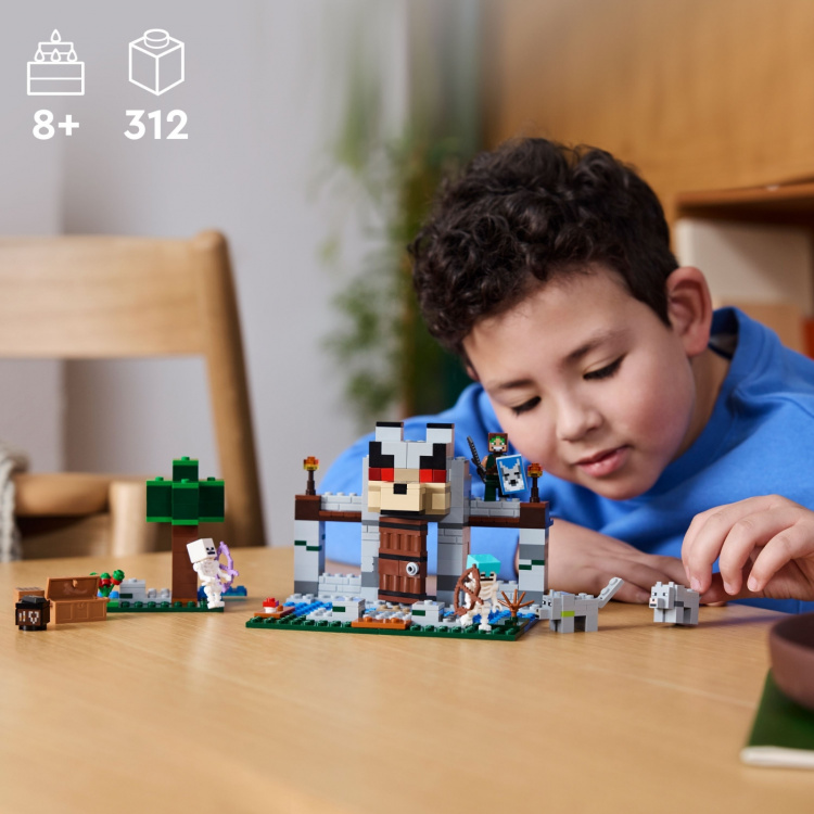 LEGO Minecraft 21261 - Ulvefestning LEGO Minecraft 21261 - Ulvefestning
