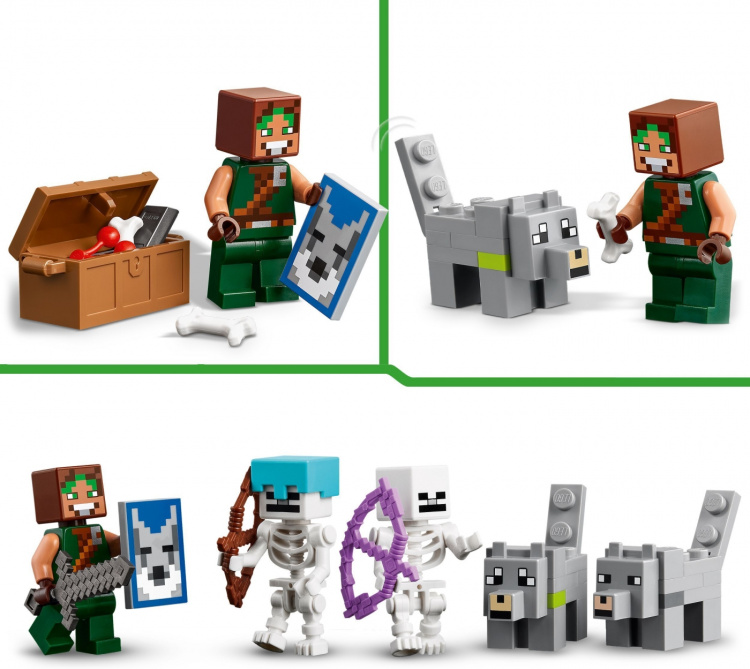 LEGO Minecraft 21261 - Ulvefestning LEGO Minecraft 21261 - Ulvefestning