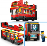 LEGO City Settet Store kjøretøy 60407 - Rød turistbuss med dobbeltdekker
