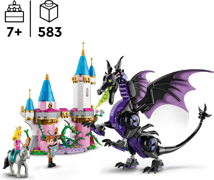 LEGO Disney Princess 43240 - Djevelen som drage