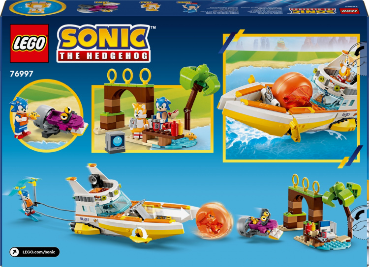 LEGO Sonic 76997 - Tails\' eventyrbåt