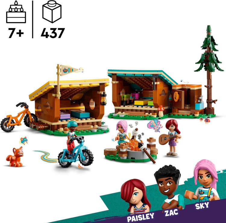 LEGO Friends 42624 - Eventyrleir - Komfortable lavaer
