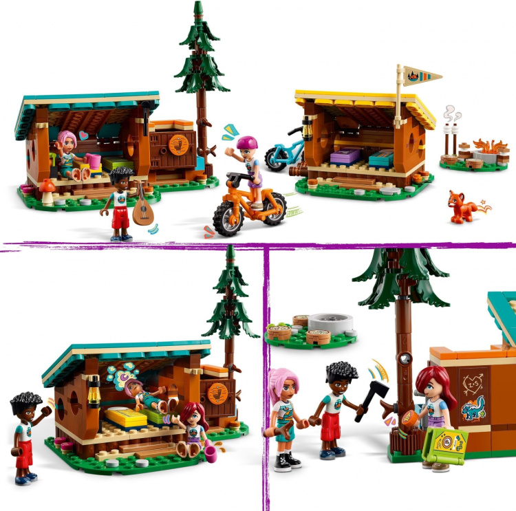 LEGO Friends 42624 - Eventyrleir - Komfortable lavaer