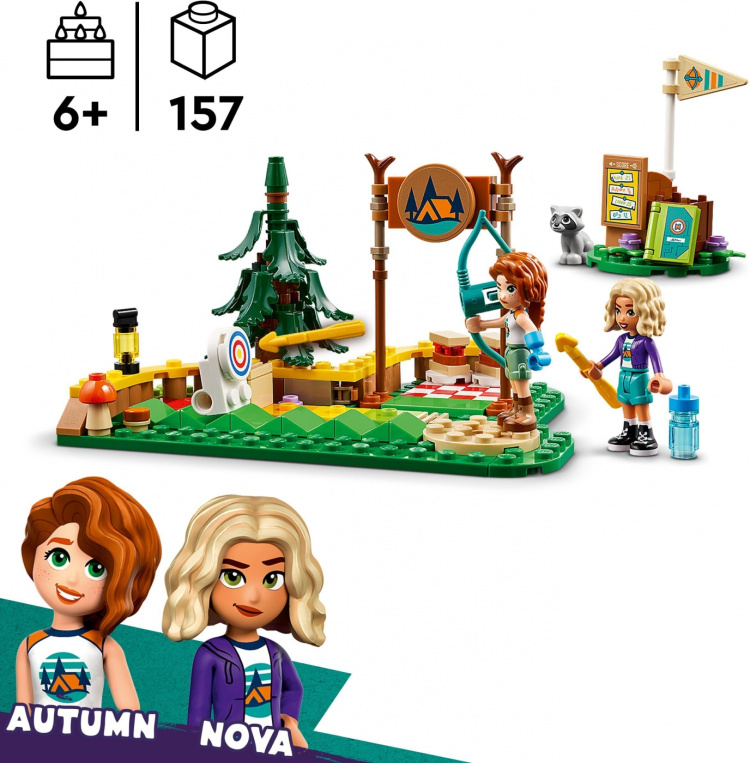 LEGO Friends 42622 - Bueskytterbane i eventyrleiren LEGO Friends 42622 - Bueskytterbane i eventyrleiren