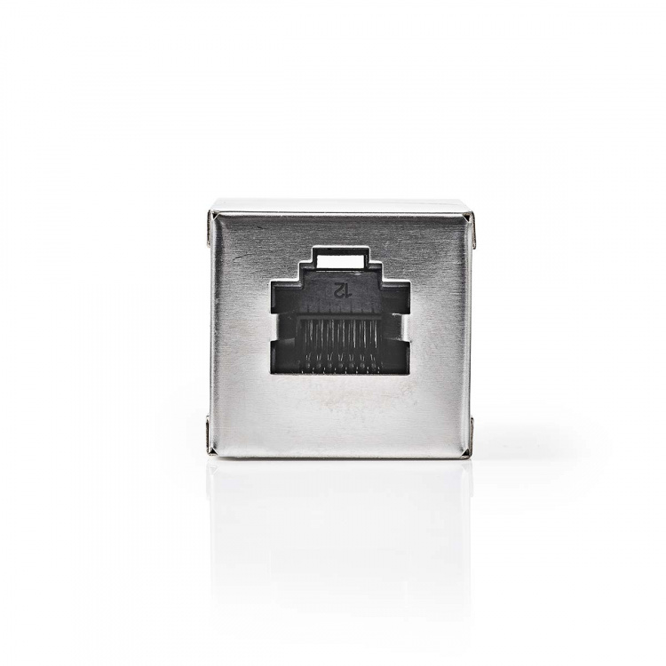 Nedis Nettverkskobling | CAT5e / CAT6 | Skjermet | RJ45 Hun | RJ45 Hun | Rett | Metall | Boks Nedis Nettverkskobling | CAT5e / CAT6 | Skjermet | RJ45 Hun | RJ45 Hun | Rett | Metall | Boks