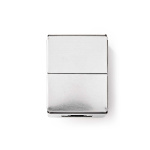 Nedis Nettverkskobling | CAT5e / CAT6 | Skjermet | RJ45 Hun | RJ45 Hun | Rett | Metall | Boks Nedis Nettverkskobling | CAT5e / CAT6 | Skjermet | RJ45 Hun | RJ45 Hun | Rett | Metall | Boks