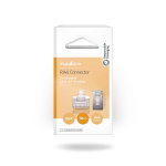 Nedis RJ45-kontakt | Hann | Strandet STP CAT5 | Rett | Gull belagt | 10 stk. | Polycarbonate | Gjennomsiktig | Boks