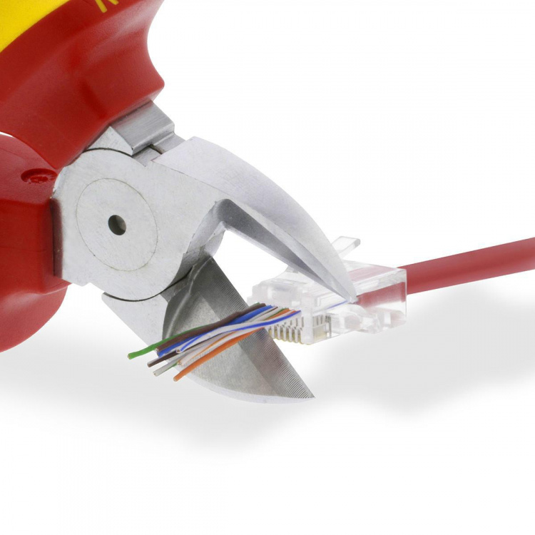 Nedis RJ45-kontakt | RJ45 Pass Through | Solid UTP CAT5e | Rett | Gull belagt | 10 stk. | Polycarbonate | Gjennomsiktig | Boks Nedis RJ45-kontakt | RJ45 Pass Through | Solid UTP CAT5e | Rett | Gull belagt | 10 stk. | Polycarbonate | Gjennomsiktig | Boks