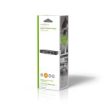 Nedis nettverkssvitsj | Kablet hastighet: Gigabit | Antall ethernet porter: 8