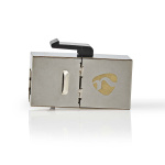 Nedis Nettverkskobling | CAT6a / CAT7 | Skjermet | RJ45 Hun | RJ45 Hun | Rett | Metall | Boks Nedis Nettverkskobling | CAT6a / CAT7 | Skjermet | RJ45 Hun | RJ45 Hun | Rett | Metall | Boks