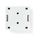 Nedis Nettverksveggboks | Overflatemontering | 2-Port port(s) | STP CAT6 | Rett | Hunn | Gull belagt | PVC | Hvit | Boks Nedis Nettverksveggboks | Overflatemontering | 2-Port port(s) | STP CAT6 | Rett | Hunn | Gull belagt | PVC | Hvit | Boks