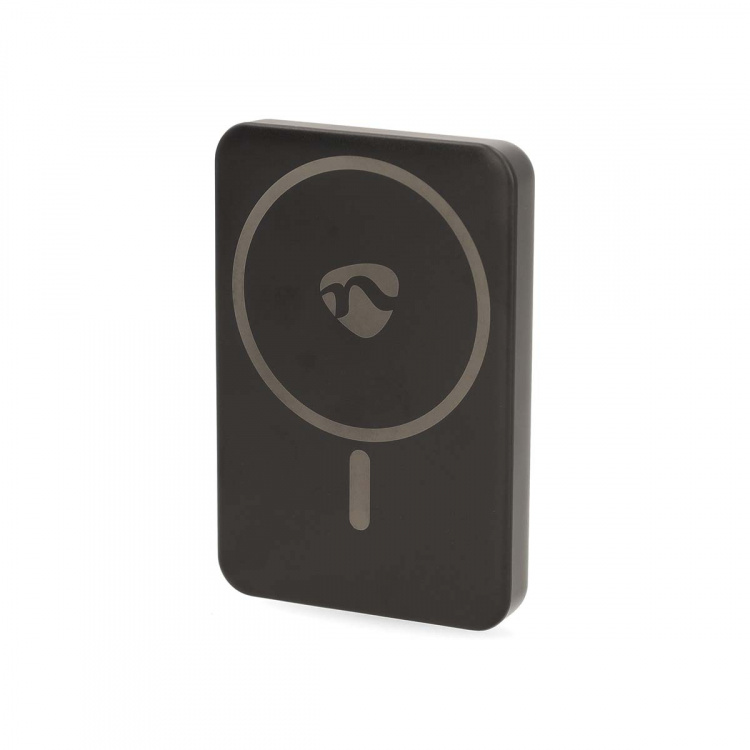 Nedis Power Bank | 5000 mAh | Trådløs lading | 1.67 / 2.22 / 3.0 A | Antall utganger: 1 | Utgangstilkobling: 1x USB-C™ | Inngangstilkobling: 1x USB-C™ | PD3.0 20W | Lithium-Polymer