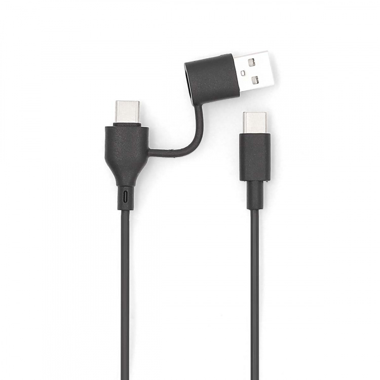 Nedis Power Bank | 5000 mAh | Trådløs lading | 1.67 / 2.22 / 3.0 A | Antall utganger: 1 | Utgangstilkobling: 1x USB-C™ | Inngangstilkobling: 1x USB-C™ | PD3.0 20W | Lithium-Polymer