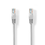 Nedis CAT5e nettverkskabel | U/UTP | RJ45 Han | RJ45 Han | 20.0 m | Rund | PVC | Grå | Label