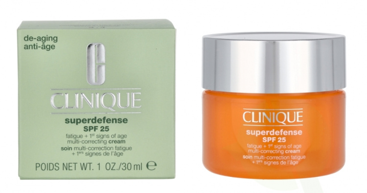 Clinique Superdefense Multi-Correcting Cream SPF25 30 ml Kombinasjon Fet til fet 3,4