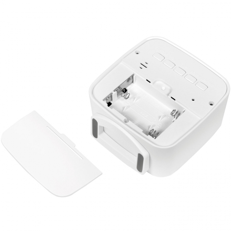 LogiLink Digital vekkerklokke med dato, temperatur og luftfuktighet