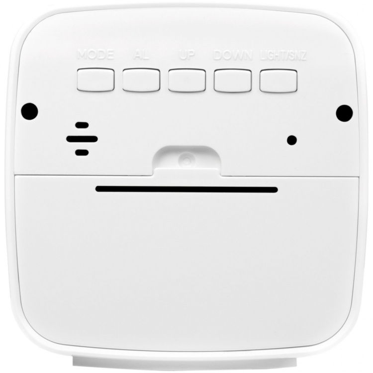 LogiLink Digital vekkerklokke med dato, temperatur og luftfuktighet