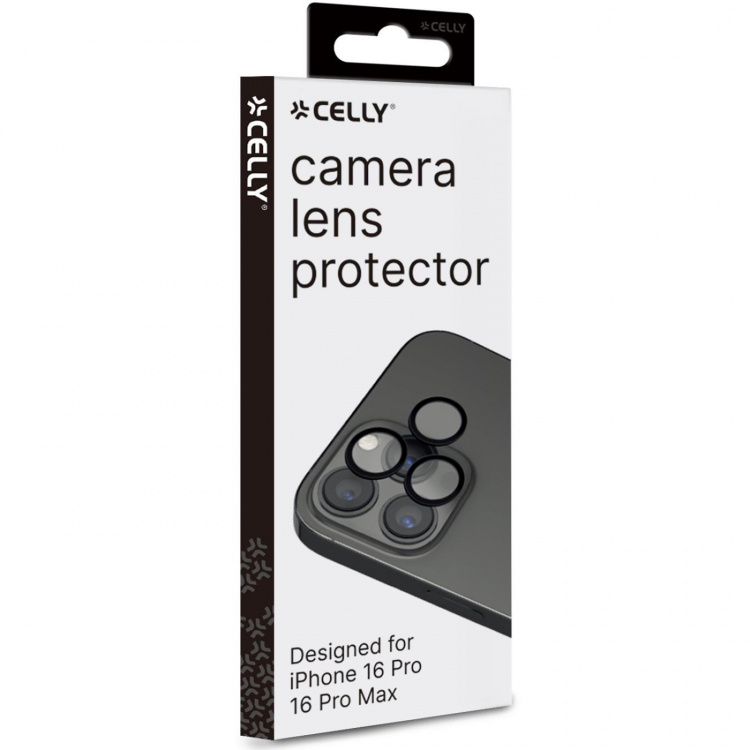 Celly Cameralens kameralinsebeskyttelse iPhone 16 Pro / iPhone 16 Pro Max