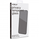 Celly Skjermbeskytter for personvern herdet glass iPhone 16 Plus Celly Skjermbeskytter for personvern herdet glass iPhone 16 Plus