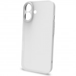 Celly SPACE Super Thin Cover iPhone 16 Hvit
