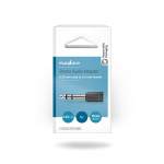 Nedis Stereo Audio Adapter | 6.35 mm Han | 3.5 mm Hun | Nikkel belagt | Rett | ABS | Sort | 1 stk. | Boks