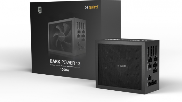 Be Quiet! Dark Power 13 ATX-strømforsyning, 1000 W Be Quiet! Dark Power 13 ATX-strømforsyning, 1000 W