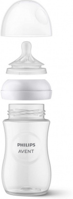 Philips Avent SCY903/02 Natural Response tåteflaske, 260 ml, 2 stk