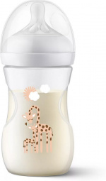 Philips Avent SCY903/66 Natural Response tåteflaske, 260 ml, giraff