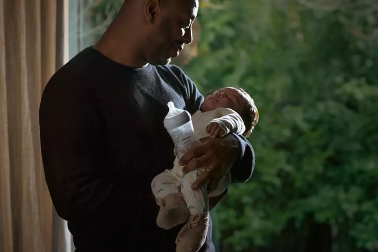 Philips Avent SCY903/67 Natural Response tåteflaske, 260 ml, koala