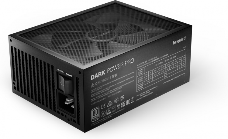Be Quiet! Dark Power Pro 13 ATX-strømforsyning, 1600 W