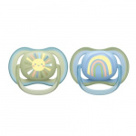 Philips Avent SCF085/58 Ultra Air smokker 0-6 måneder, 2 stk, sol Philips Avent SCF085/58 Ultra Air smokker 0-6 måneder, 2 stk, sol