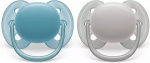 Philips Avent SCF091/17 Ultra Soft-spener, 6-18 måneder, 2 stk, blå