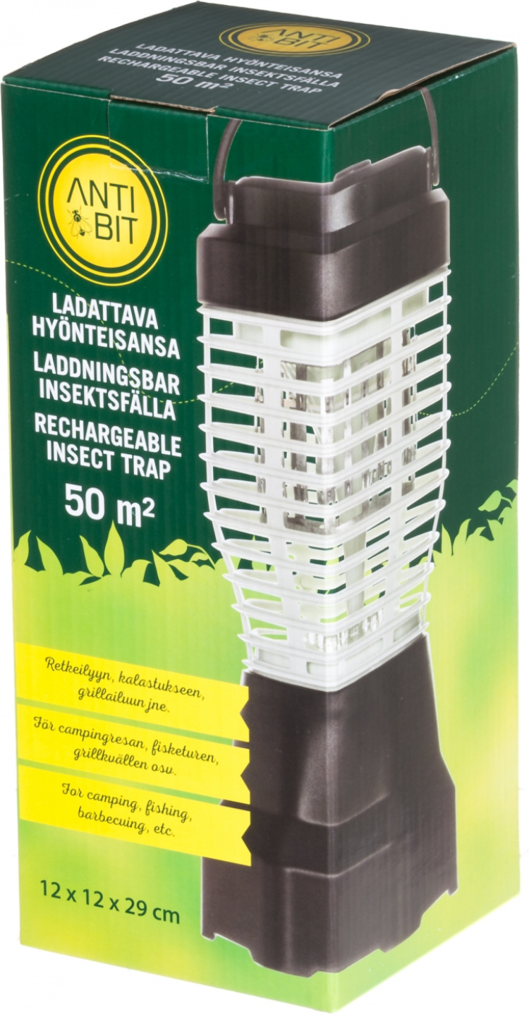Antibit Oppladbar insektfelle, 50 m²
