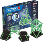 Geomag Glow Recycled magnetisk byggesett, 60 deler