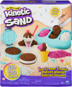 Kinetic Sand lekesett med iskremgodbiter