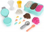 Kinetic Sand lekesett med iskremgodbiter