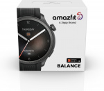 Amazfit Balance smartklokke, 46 mm, Midnight