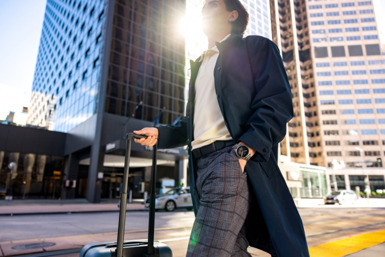 Amazfit Balance smartklokke, 46 mm, solnedgangsgrå