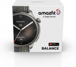 Amazfit Balance smartklokke, 46 mm, solnedgangsgrå