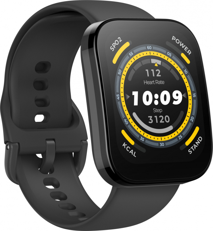 Amazfit Bip 5 smartklokke, 46 mm, svart