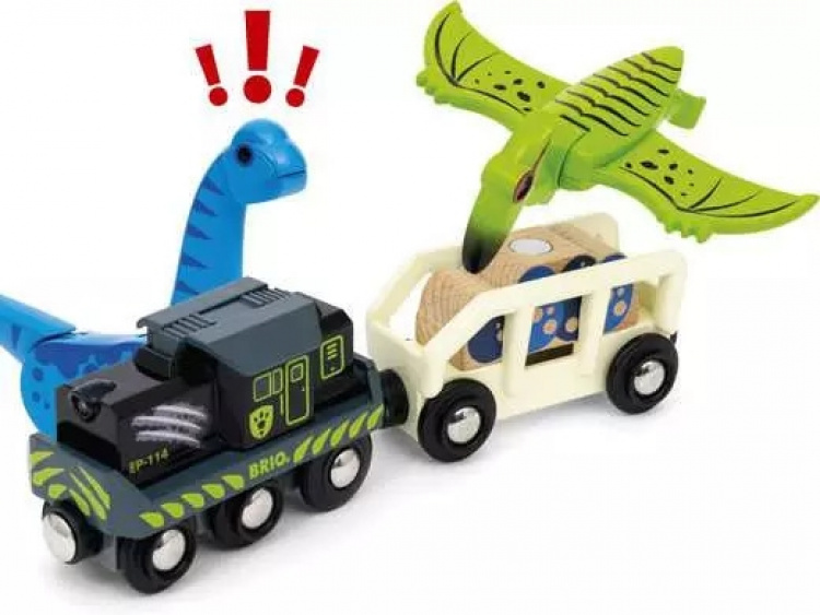 BRIO 36096 - Dinosaur batteritog