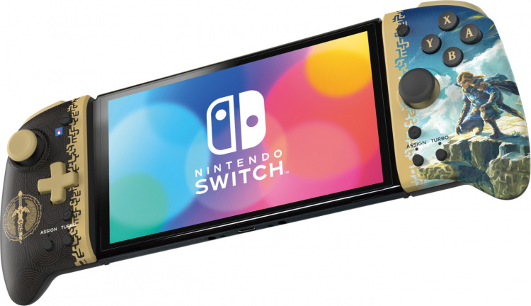 HORI Split Pad Pro - The Legend of Zelda: Tears of the Kingdom spillkontroller, Switch / Switch OLED HORI Split Pad Pro - The Legend of Zelda: Tears of the Kingdom spillkontroller, Switch / Switch OLED