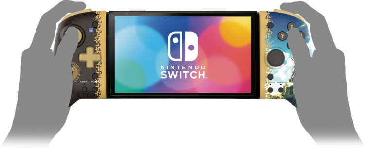 HORI Split Pad Pro - The Legend of Zelda: Tears of the Kingdom spillkontroller, Switch / Switch OLED HORI Split Pad Pro - The Legend of Zelda: Tears of the Kingdom spillkontroller, Switch / Switch OLED