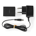 Nedis TosLink Splitter | 2-veis | Inngang for lyd-/video-/datatilkoblinger: TosLink Female | Utgang for lyd-/video-/datatilkoblinger: 2x TosLink | Trykk på knappen | Metall | Sort