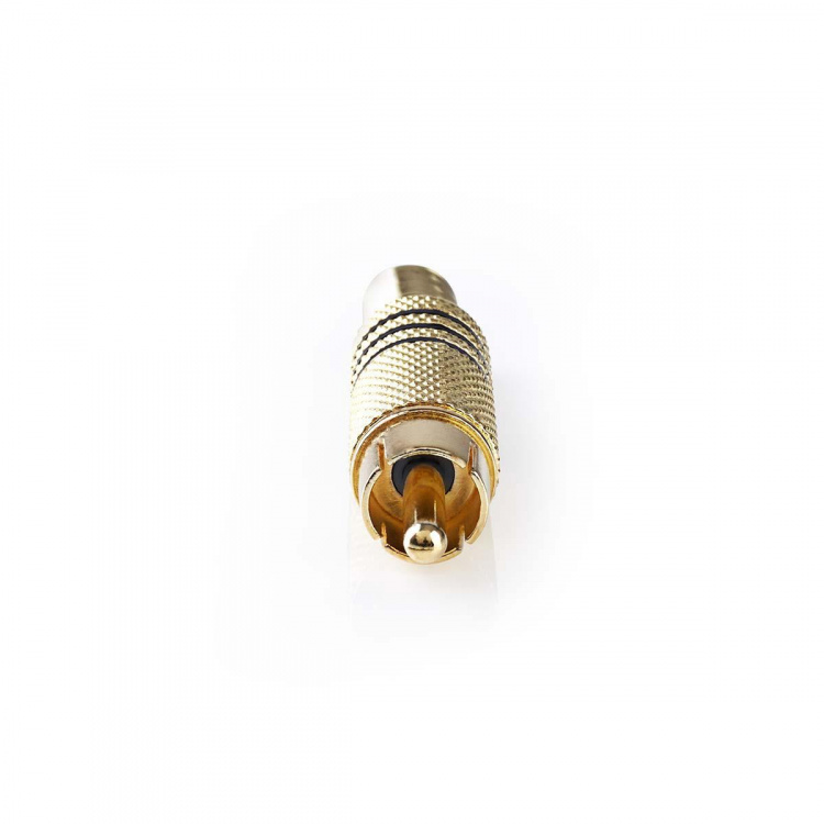 Nedis RCA Connector | Rett | Hann | Gull belagt | Lodde | Kabeltilførselsdiameter: 7.0 mm | Metall | Sort | 10 stk. | Konvolutt Nedis RCA Connector | Rett | Hann | Gull belagt | Lodde | Kabeltilførselsdiameter: 7.0 mm | Metall | Sort | 10 stk. | Konvolutt