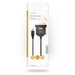 Nedis parallellkabel | USB-A Han | Centronics 36-pins han | Nikkel belagt | 2.00 m | Rund | PVC | Konvolutt