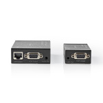 Nedis VGA extender | VGA / Audio | Avstand opp til: 300 m | Cat5e / Cat6 | 1920x1200 | Euro / Type C (CEE 7/16) Nedis VGA extender | VGA / Audio | Avstand opp til: 300 m | Cat5e / Cat6 | 1920x1200 | Euro / Type C (CEE 7/16)