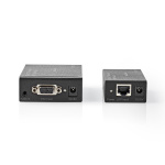 Nedis VGA extender | VGA / Audio | Avstand opp til: 300 m | Cat5e / Cat6 | 1920x1200 | Euro / Type C (CEE 7/16) Nedis VGA extender | VGA / Audio | Avstand opp til: 300 m | Cat5e / Cat6 | 1920x1200 | Euro / Type C (CEE 7/16)