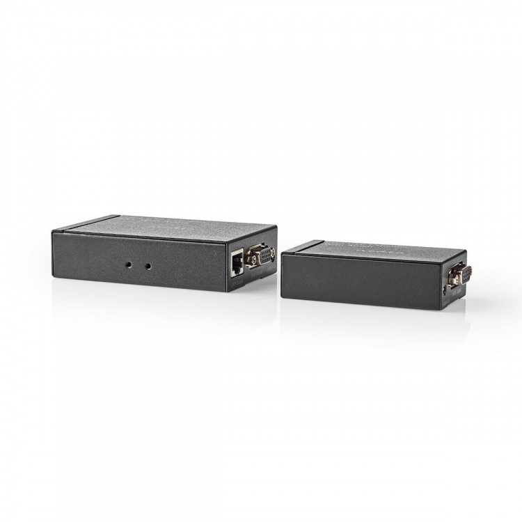 Nedis VGA extender | VGA / Audio | Avstand opp til: 300 m | Cat5e / Cat6 | 1920x1200 | Euro / Type C (CEE 7/16) Nedis VGA extender | VGA / Audio | Avstand opp til: 300 m | Cat5e / Cat6 | 1920x1200 | Euro / Type C (CEE 7/16)