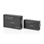 Nedis VGA extender | VGA / Audio | Avstand opp til: 300 m | Cat5e / Cat6 | 1920x1200 | Euro / Type C (CEE 7/16) Nedis VGA extender | VGA / Audio | Avstand opp til: 300 m | Cat5e / Cat6 | 1920x1200 | Euro / Type C (CEE 7/16)
